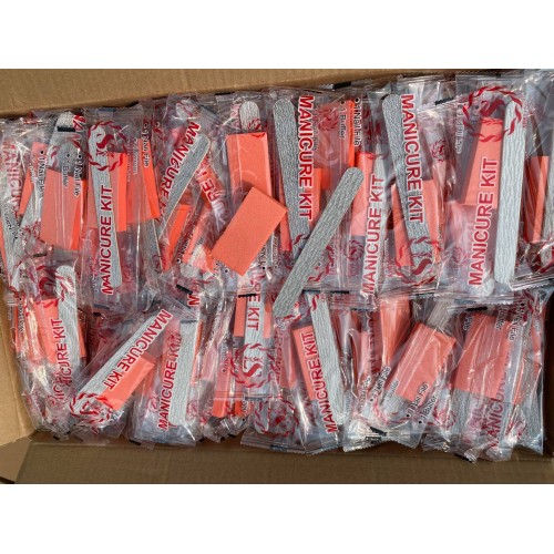 SpaLuxy Disposable Manicure Kit 300bags a case 