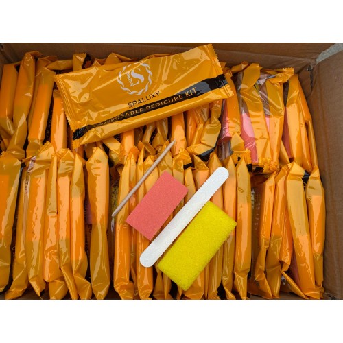 SpaLuxy Disposable pedicure kit pallet DEALS (78 cases)